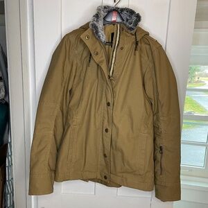 Noble Equestrian™ Stable Ready Canvas Jacket, Tan, Women's sz Small